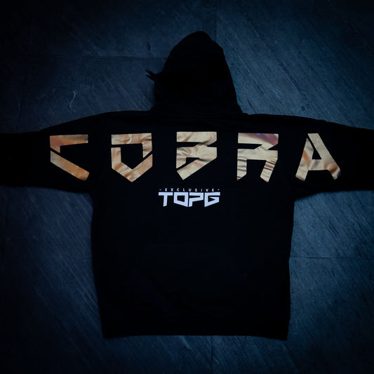 COBRA SHIELD BLACK HOODIE